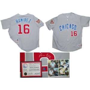 Aramis Ramirez Chicago Cubs Autographed 2005 All Star Grey Replica 