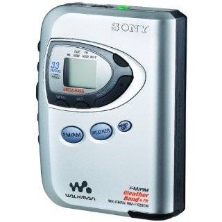 Sony Walkman Digital Tuning Weather FM/AM Stereo Cassette Player 
