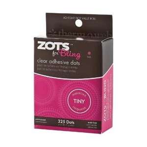  Therm O Web Zots For Tiny Bling Clear Adhesive Dots; 4 
