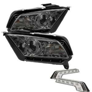  Carpart4u Ford Mustang ( Non GT ) Halo DRL LED Black 