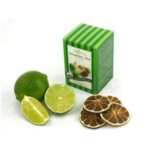 Tea Infusion  Organic   Lime Slices, (Pack of 2)  Grocery 