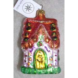 Christopher Radko Gingerbread House 1996 Ornament NW