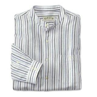 Cool Linen / Cotton Banded collar Shirt / Banded collar Shirt