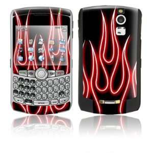  Red Neon Flames Design Protective Skin Decal Sticker for 