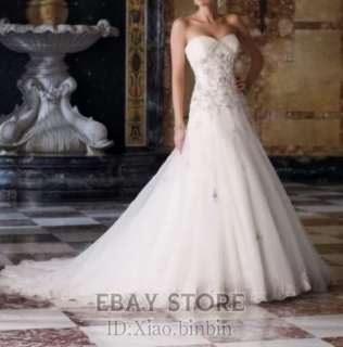 2012 hot white ivory Wedding Dresses Bridal Gown dress Custom SZ2  28 
