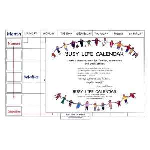  Busy Life Calendar