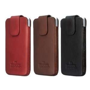  Masque Slip in Slim Case for Iphone 4/4s in Brown Leather 