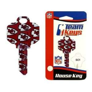  Kansas City Chiefs Schlage House Key