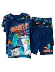 Phineas and Ferb Perry the Platypus Spy Beanie and Glove Set (Light 