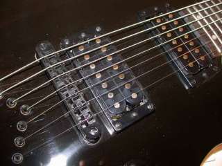Dean Vendetta 1.7 7 String Electric Guitar, Black, NEW  