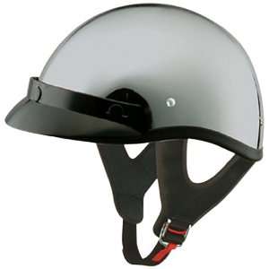  THH T 70 Silver Small Half Helmet Automotive