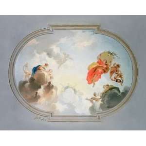  Ceiling Depicting Apotheosis Wall Mural