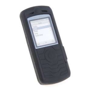   Silicon Skin Black   Motorola SLVR L7, L6 Cell Phones & Accessories