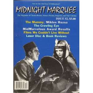  Midnight Marquee #52 / The Mummy The Crawling Eye Mag 