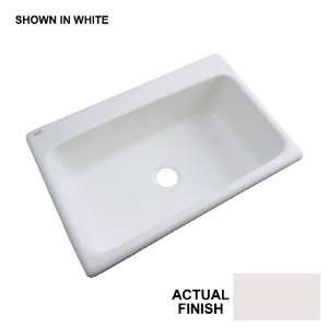  Dekor Single Basin Acrylic Undermount Kitchen Sink 58009UM 