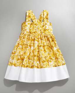 Yellow Pleated Dress  