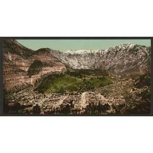  Ouray,Cities,Towns,Mountains,Colorado,CO,c1898
