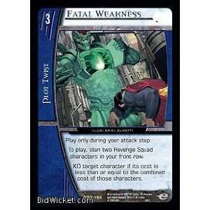  Fatal Weakness (Vs System   DC Worlds Finest   Fatal 