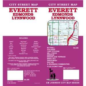  Everett/Edmonds/Lynnwood Street Map (9781897152959) GM 