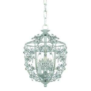  Crystorama 5303 AW Lantern in Antique White