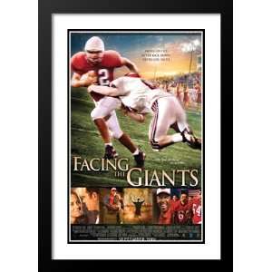 Facing the Giants 32x45 Framed and Double Matted Movie Poster   Style 