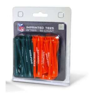  Team Golf 31555 Miami Dolphins 50 Imprinted Tee Pack 