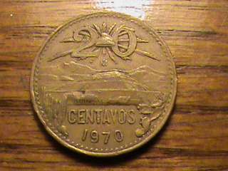 Mexico 20 centavos 1970  