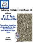 ft swimming pool vinyl liner repair kit above or