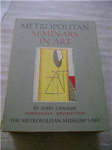 1958 Metropolitan Seminars in Art Books w Color Plates  