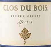 Clos du Bois Merlot 2001 