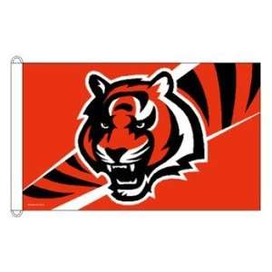  Cincinnati Bengal NFL 3x5 Feet NFL Indoor/Outdoor Flag 