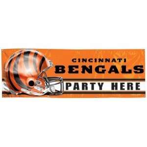 Cincinnati Bengals 2x6 Vinyl Banner