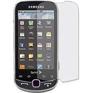 Pack Clear Screen Protector + Car Charger for Samsung Intercept M910 