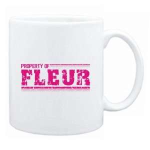  New  Property Of Fleur Retro  Mug Name