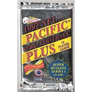   Pacific Plus NFL National Football League Player Cards 1 Unopened pack