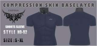  SHIRTS base layer tight Top gear short sleeve sport clothing  