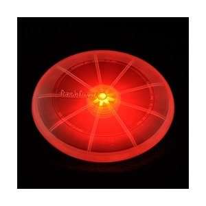  FlashFlight Mini 55g L.E.D. Light up Flying Disc, RED 