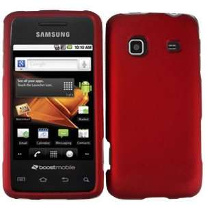  Hard Red Case Cover Faceplate Protector for Samsung Galaxy 