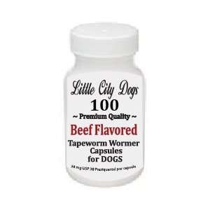   Tapeworm Wormer Capsules for Dogs (100 Capsules)
