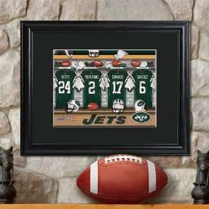 Personalized NFL Locker Print with Matted Frame   All NFL Teams 