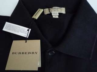 NWT 100% Authentic Burberry Mens Slim Fit Pique T Shirt Sz M $145 
