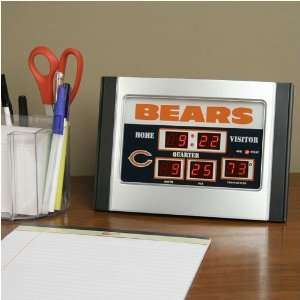  Chicago Bears Alarm Scoreboard Clock