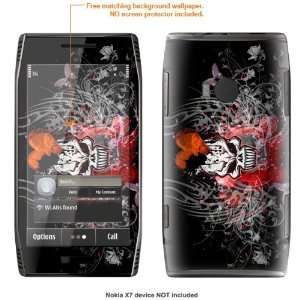   Decal Skin STICKER for Nokia X7 case cover X7 397 Electronics