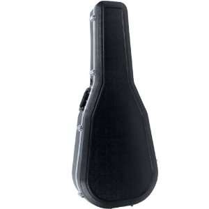 Southwest Strings Thermoplastic Dreadnaught Guitar Case   4/4, Black 