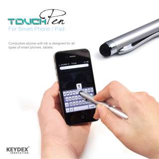 KEYDEX Smart Stylus Pen Touch Screen Metal Pen for iPad 2 iPhone 3GS 