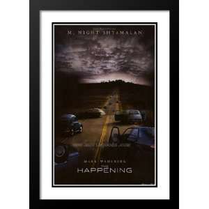  The Happening 32x45 Framed and Double Matted Movie Poster 