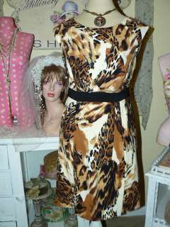 THAT BOMBSHELL CHIC Classy Curvy WILDCAT LEOPARD *Office to Afterhours 