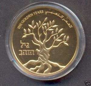 ISRAEL GOLD COIN,10 SHEQ.GOLDEN YEAR 2005,16.96g*.917  