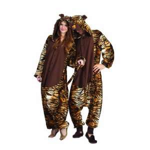  Adult Tiger Costume Pajamas 