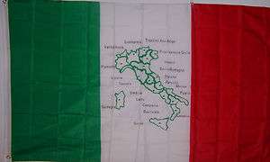 NEW 3ftx5 ITALY MAP FLAG ITALIAN STORE BANNER  